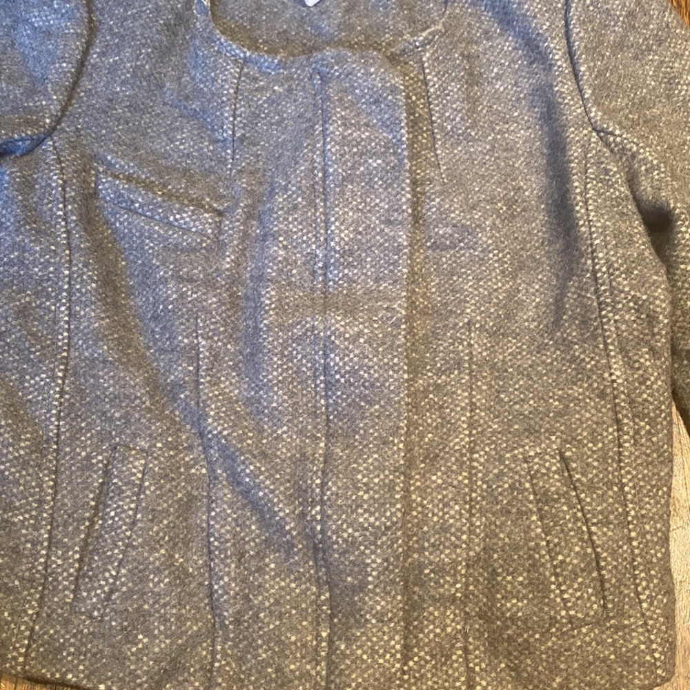 Isabel Marant Gray Virgin Wool Jacket Size 2 - image 6